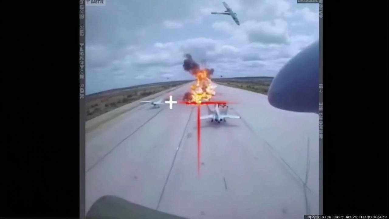 Ukraine’s ‘Spider’s Web’ Drone Attack Deals Heavy Blow to Russian Airbases